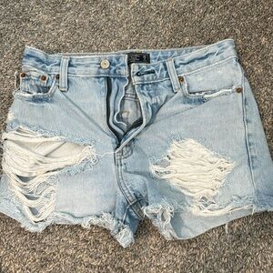 Abercrombie and fitch annie high rise shorts